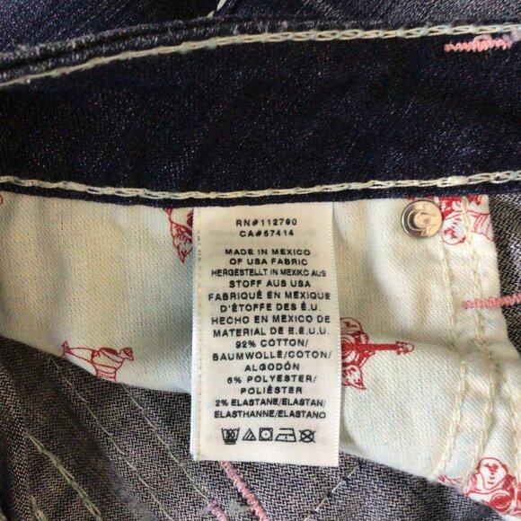 True Religion Women's Dark Blue Boot Cut Jeans - Picture 9 of 11